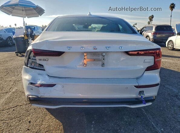 7JRH60FL4RG313495 2024 VOLVO S60 White Հետևի տեսք