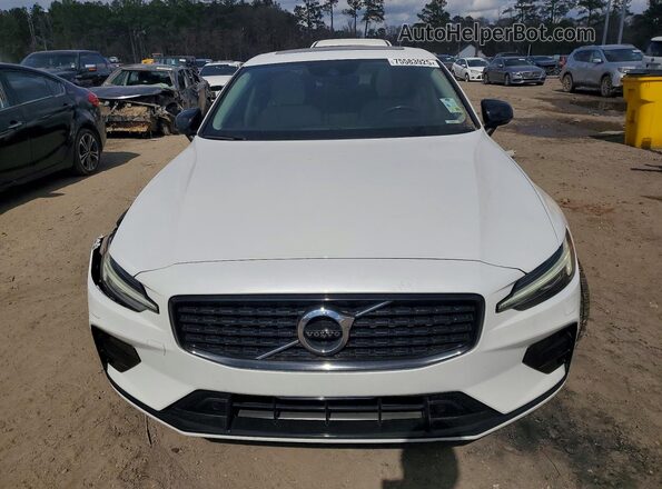 7JRL12FZ2NG160148 2022 VOLVO S60 White Vista frontal