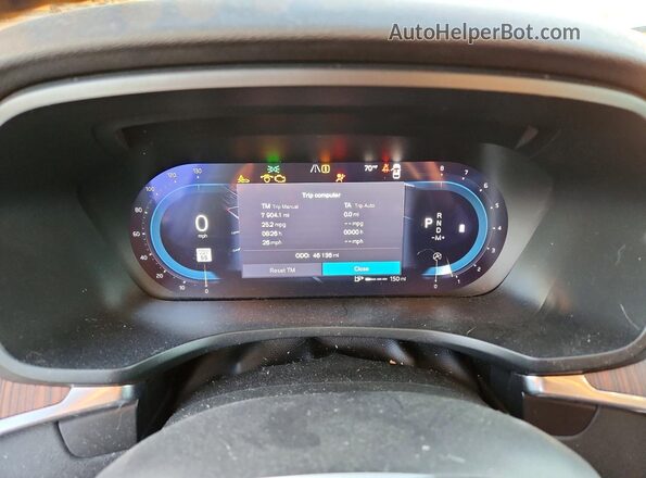 7JRL12TLXRG298140 2024 VOLVO S60 Green Սարքավորումների վահանակի տեսք