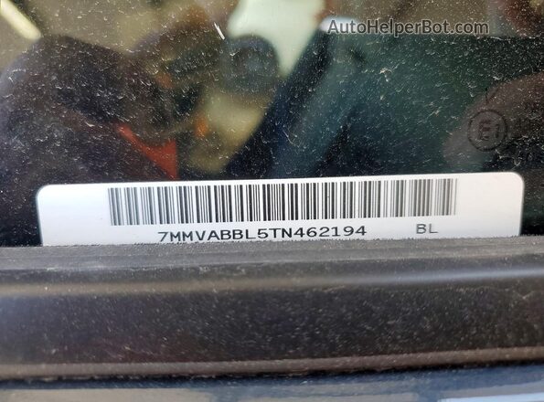 7MMVABBL5TN462194 2026 MAZDA CX-5 Синий Вид наклейки с VIN-кодом