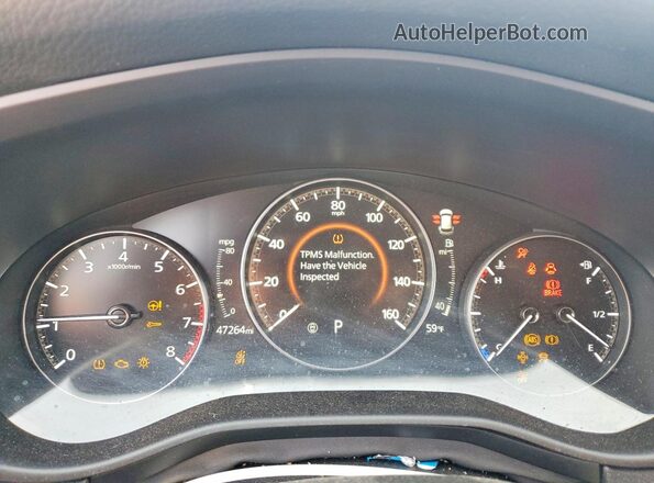 7MMVABBM6RN183886 2024 MAZDA CX-5 Black Instrument cluster view