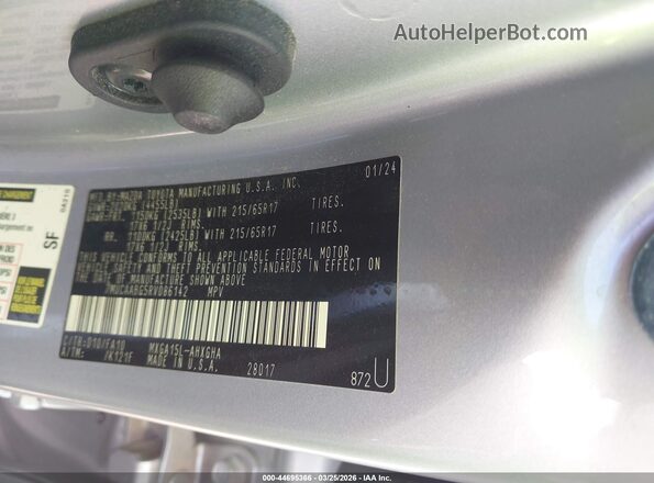 7MUCAABG5RV086142 2024 TOYOTA LL Серый Вид подкапотного пространства