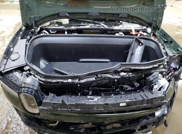 7PDSGABA2PN013578 2023 RIVIAN R1S Green Widok komory silnika