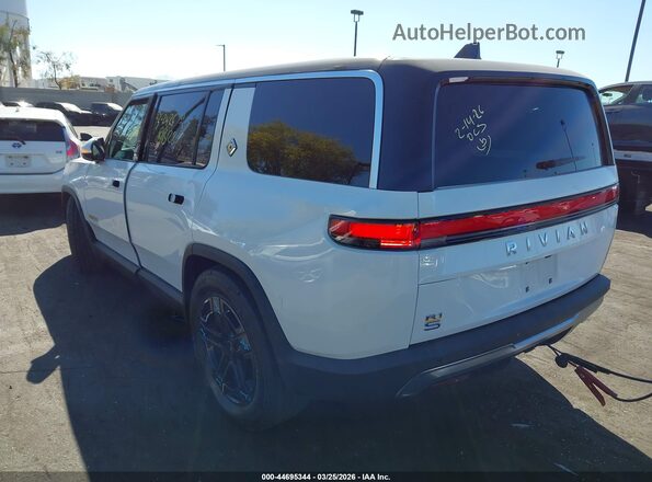 7PDSGABA2PN019817 2023 RIVIAN R1S White უკანა მარცხენა