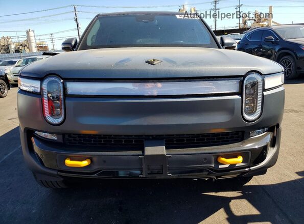 7PDSGABA4PN016904 2023 RIVIAN R1S Gray წინა ხედი