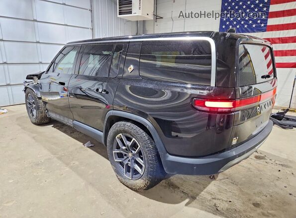 7PDSGABL1NN001680 2022 RIVIAN R1S Black Tył lewy