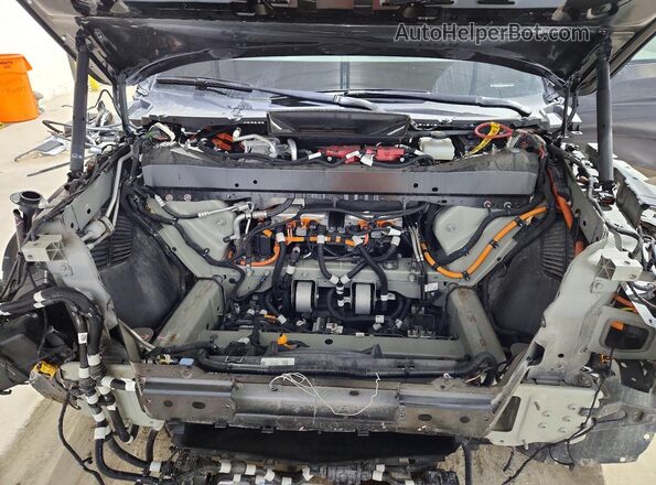 7PDSGABL1NN001680 2022 RIVIAN R1S Black Widok komory silnika