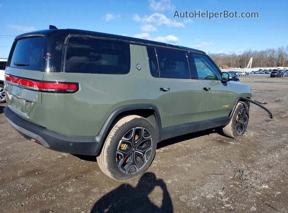7PDSGABL8PN013117 2023 RIVIAN R1S Green უკანა მარჯვენა