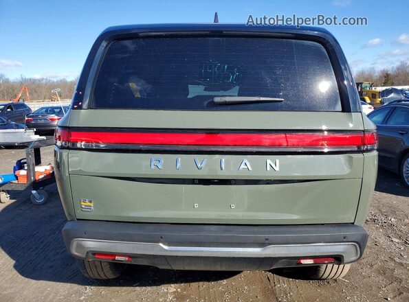 7PDSGABL8PN013117 2023 RIVIAN R1S Green უკანა ხედი