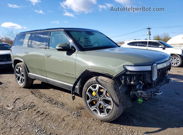 7PDSGABL8PN013117 2023 RIVIAN R1S Green წინა მარჯვენა