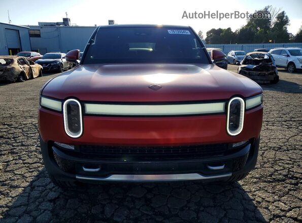 7PDSGCBA1RN029852 2024 RIVIAN R1S Maroon Vista frontal