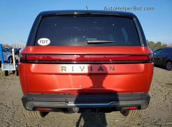 7PDSGCBA1RN029852 2024 RIVIAN R1S Maroon Vista trasera
