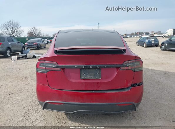 7SAXCAE52PF426643 2023 TESLA MODEL X Бордовый 