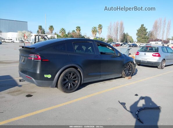 7SAXCAE55NF350168 2022 TESLA MODEL X Black Հետևի աջ