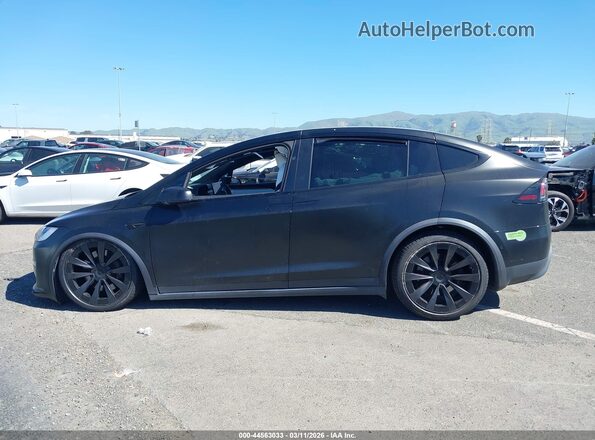 7SAXCAE55NF350168 2022 TESLA MODEL X Black Սալոնի 360 աստիճան տեսք