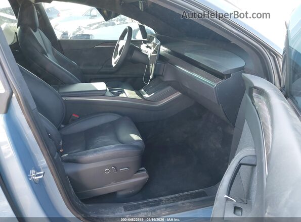 7SAXCBE51TF475946 2026 TESLA MODEL X Blue Vista interior delantera