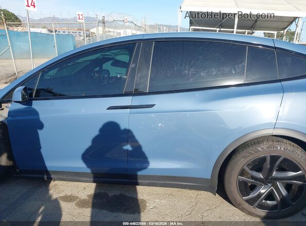 7SAXCBE51TF475946 2026 TESLA MODEL X Blue 