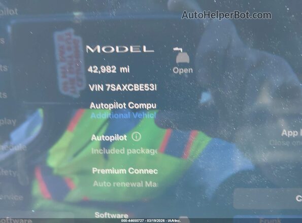 7SAXCBE53PF368290 2023 TESLA MODEL X Black 
