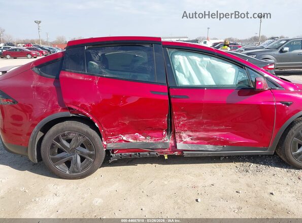 7SAXCBE53TF473535 2026 TESLA MODEL X Red Widok z przodu