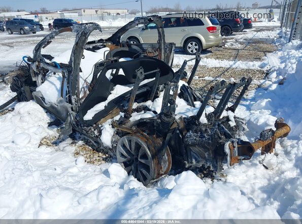 7SAXCBE57SF469633 2025 TESLA MODEL X Black Rear left
