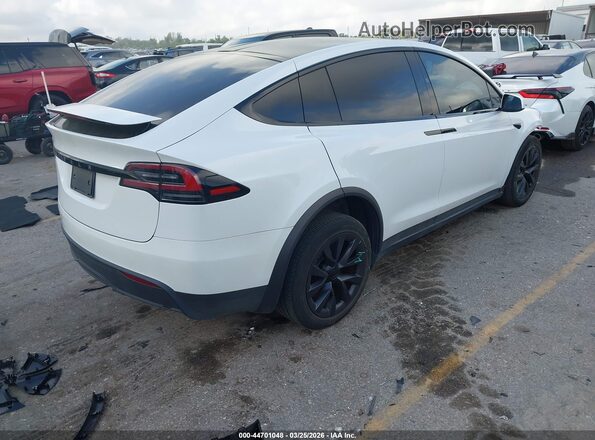 7SAXCBE58RF448784 2024 TESLA MODEL X Белый Задняя правая четверть