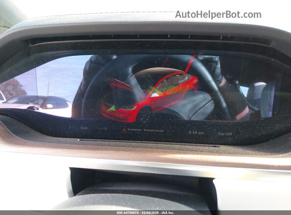 7SAXCBE58RF459994 2024 TESLA MODEL X Orange Вид задніх сидінь