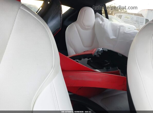 7SAXCBE58RF459994 2024 TESLA MODEL X Orange Вид наклейки з VIN-кодом