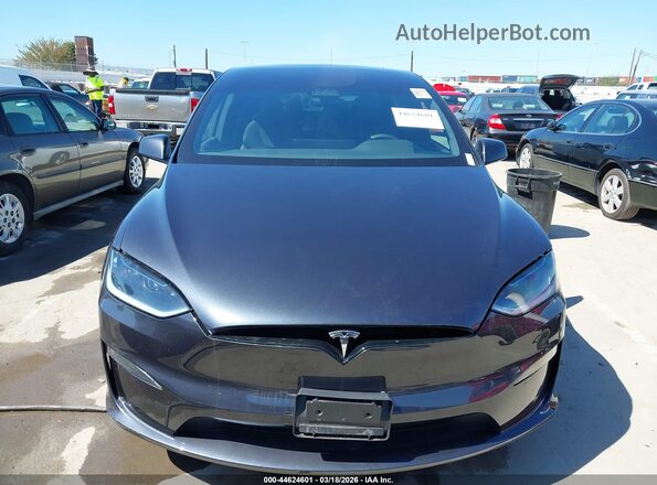 7SAXCBE59SF468273 2025 TESLA MODEL X Gray Dashboard view
