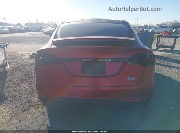7SAXCBE64RF440576 2024 TESLA MODEL X Burgundy 