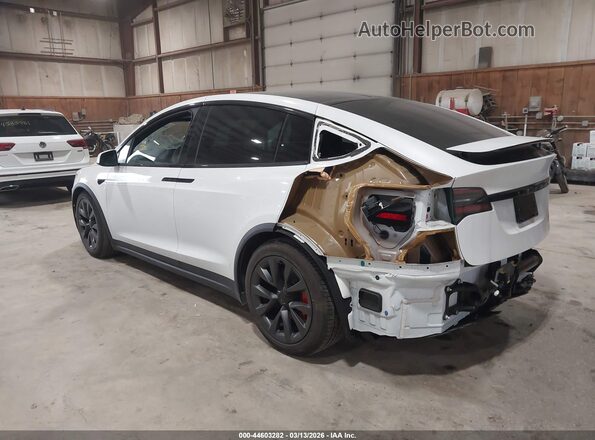7SAXCBE6XSF469957 2025 TESLA MODEL X White Rear left