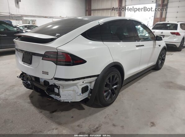 7SAXCBE6XSF469957 2025 TESLA MODEL X White Rear right