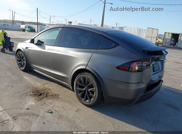7SAXCDE56RF439125 2024 TESLA MODEL X Gray Հետևի ձախ