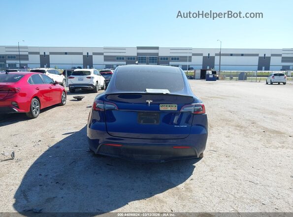 7SAYGAEE0NF428929 2022 TESLA MODEL Y Blue 