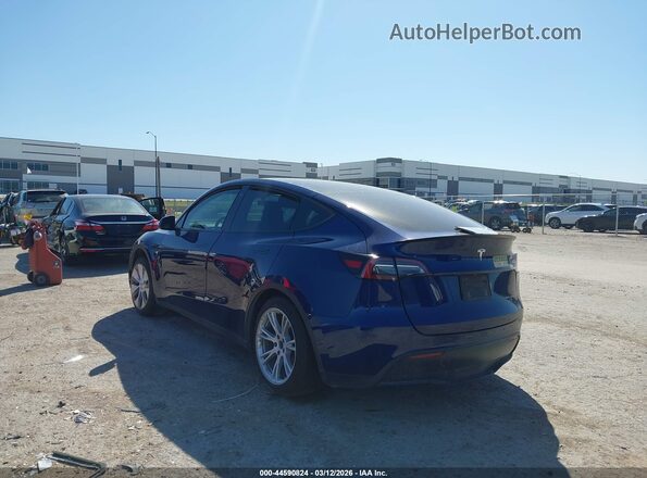 7SAYGAEE0NF428929 2022 TESLA MODEL Y Blue უკანა მარცხენა