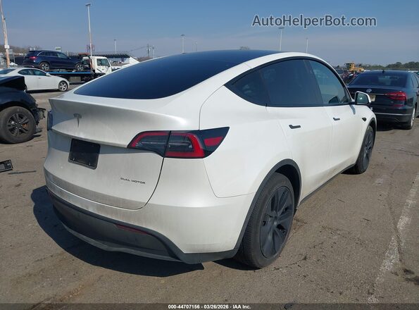 7SAYGAEE1SF296372 2025 TESLA MODEL Y White 