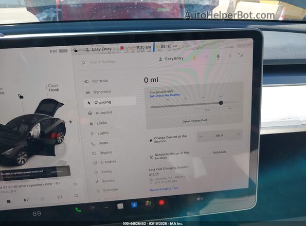 7SAYGAEE5RF983185 2024 TESLA MODEL Y Black 