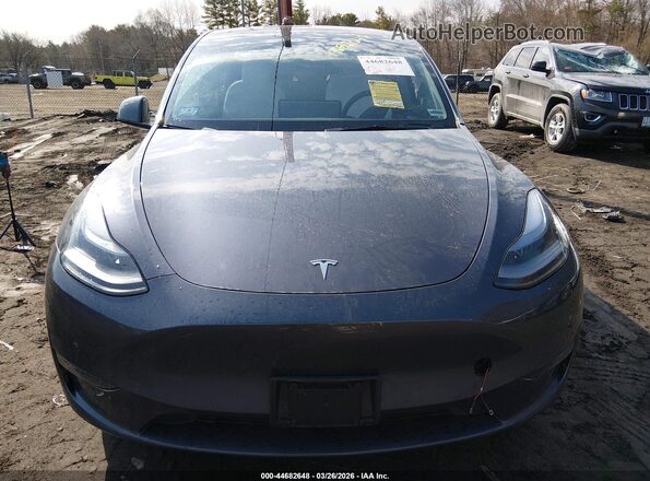 7SAYGAEE9PF844481 2023 TESLA MODEL Y Gray Вид щитка приладів