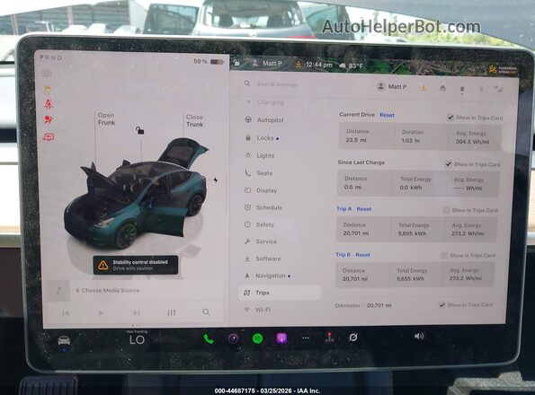 7SAYGAEE9RF118803 2024 TESLA MODEL Y Black Հետևի նստատեղերի տեսք