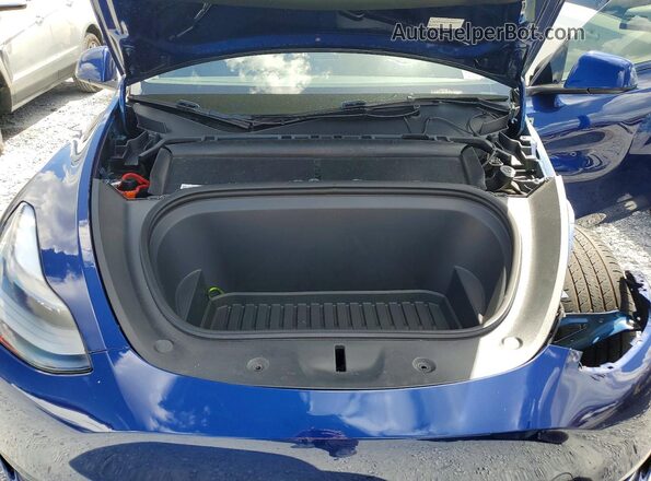 7SAYGAEE9RF981374 2024 TESLA OTHER Синий Вид подкапотного пространства