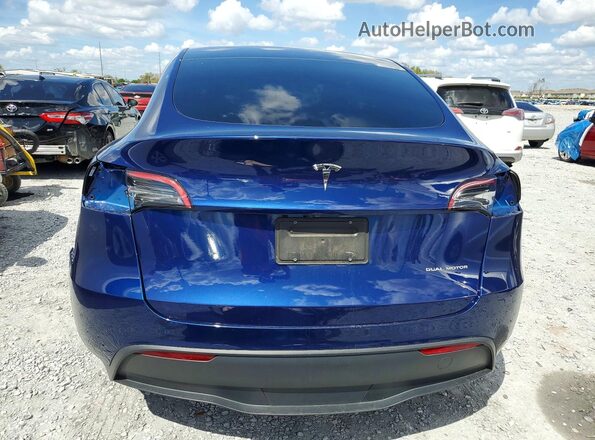 7SAYGAEE9RF981374 2024 TESLA OTHER Синий Вид сзади