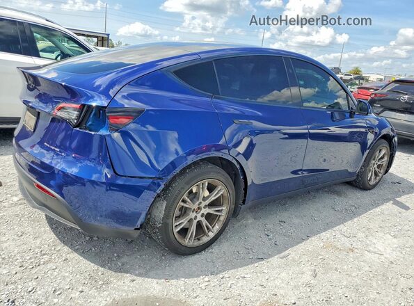 7SAYGAEE9RF981374 2024 TESLA OTHER Синий Задняя правая четверть