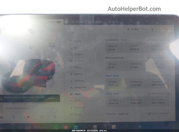 7SAYGAEEXRF074343 2024 TESLA MODEL Y Red Հետևի նստատեղերի տեսք