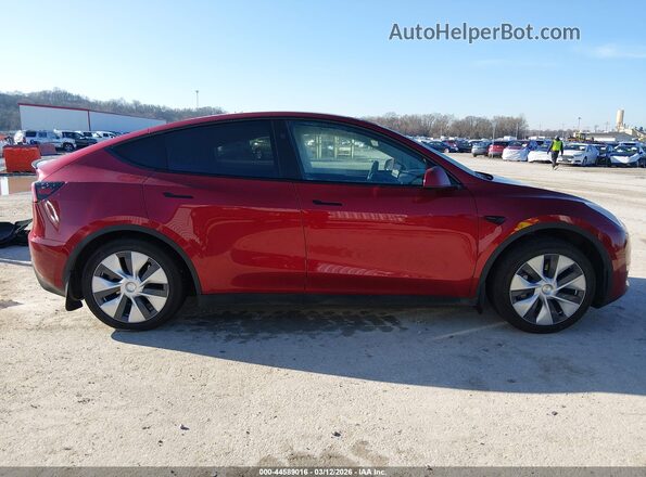 7SAYGAEEXRF074343 2024 TESLA MODEL Y Red Սարքավորումների վահանակի տեսք