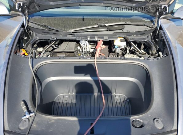 7SAYGDED0TA432854 2026 TESLA MODEL Gray Вид задньої частини салону