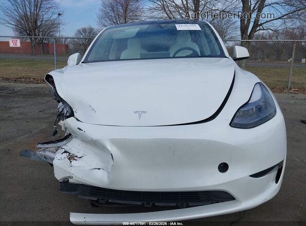 7SAYGDED3RF158528 2024 TESLA MODEL Y Белый Вид щитка приборов