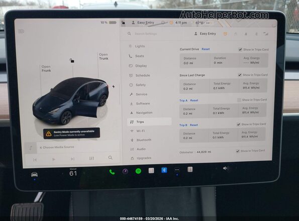 7SAYGDED3RF198480 2024 TESLA MODEL Y Dark Blue 