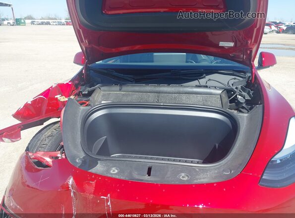 7SAYGDED4SA357963 2025 TESLA MODEL Y Красный 