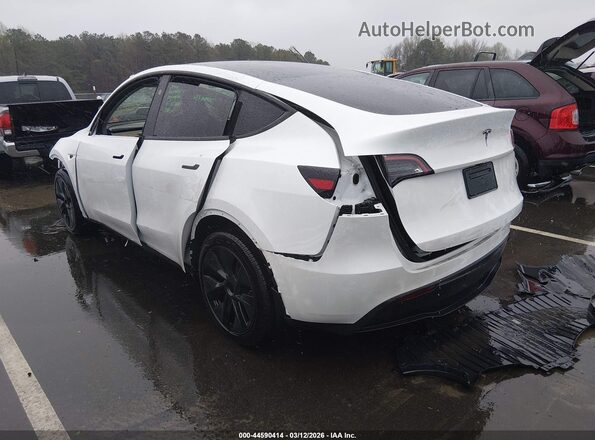 7SAYGDED4SA374116 2025 TESLA MODEL Y White Հետևի ձախ