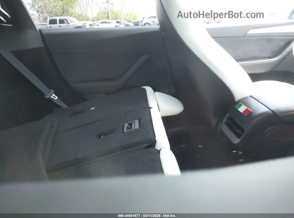 7SAYGDED4SF246655 2025 TESLA MODEL Y Black Widok naklejki z numerem VIN