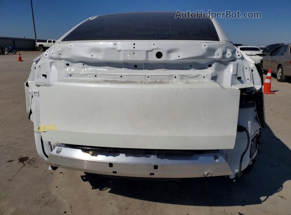 7SAYGDED4TF432097 2026 TESLA MODEL White Widok z tyłu